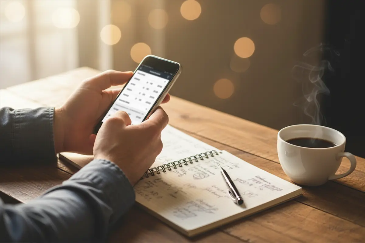 Baseball-Quoten verstehen – Nahaufnahme eines Wettscheins mit Quotentafel im Hintergrund